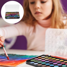 Listing 4 of 5 for 1 Set Of 48 colors Watercolor Paint Washable Watercolor Paint Set Water Color P