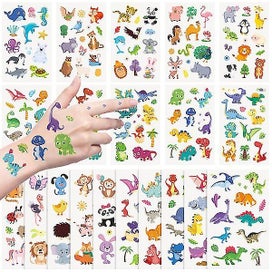 Listing 1 of 4 for 40 Sheets Cartoon Interesting Animal Fake Tattoos Tattoos Sticker Kids Tattoos
