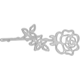 Listing 2 of 2 for Rose Cutting Die Diy Embossing Scrapbooking Die Flower Embossing Stencil Rose D