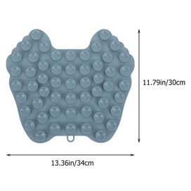 Listing 4 of 4 for 1pc Silicone Foot Cleaning Pad Back Scrubber Foot Massage Cushion