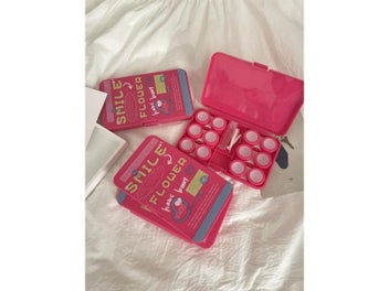 Listing 1 of 9 for Creative American Style Double Contact Lens Case - Portable Eye Lens Box With