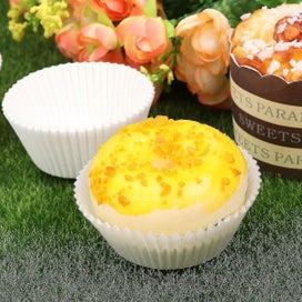 Listing 2 of 2 for 200 Pcs Packaging Paper Disposable Cups Cupcake Wrapper Holiday Baking Supplies