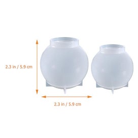 Listing 3 of 3 for 2pcs Crystal Ball Mold Silicone Diy Mold Resin Casting Mold Diy Craft Mold
