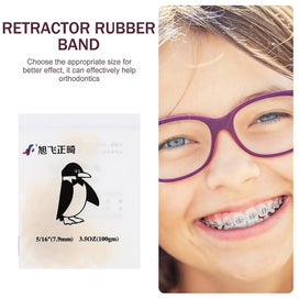 Listing 3 of 5 for 5 Packs Tool Stand Elastic Placer Orthodontic Elastics Orthodontist Rubber Band