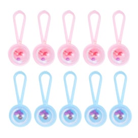 Listing 3 of 5 for 48 Pcs Toddler Toy Mini Rattle Charms Acrylic Baby Teether Baby Shower Rattles