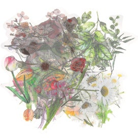 Listing 3 of 3 for 160pcs Diy Crafts Stickers Gift Plant Stickers Delicate Stickers For Scrapbooki