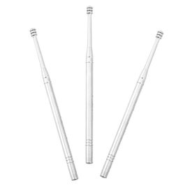 Listing 2 of 2 for 3pcs Metal Earpicks Curette Earwax Removal Tool Portable Ear Picking Kit Unisex