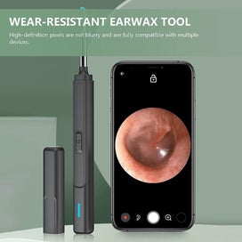 Listing 3 of 3 for Wireless Kids Headphones Ear Wax Scraper Electric Ear Wax Tool Ear Cleaner Ear