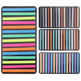 Listing 2 of 3 for 4 Sets Of Colored Bookmarks Reading Notebook Tabs Portable Reading Strips Color