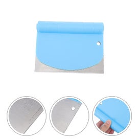 Listing 3 of 3 for 2 Pcs Blue Outfit Cooking Bench Scraper Kitchen Scraper Pastry Cake Bench Scrap