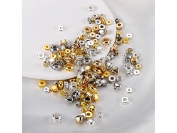Listing 3 of 10 for 100/200Pcs CCB Bead Charm Irregular Spacer Bead For DIY Jewelry