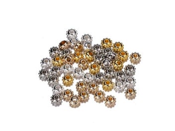 Listing 5 of 10 for 100/200Pcs CCB Bead Charm Irregular Spacer Bead For DIY Jewelry