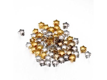 Listing 6 of 10 for 100/200Pcs CCB Bead Charm Irregular Spacer Bead For DIY Jewelry