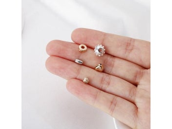 Listing 8 of 10 for 100/200Pcs CCB Bead Charm Irregular Spacer Bead For DIY Jewelry