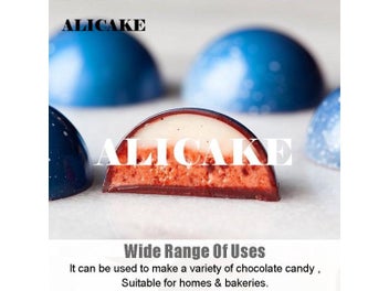 Listing 8 of 10 for Polycarbonate Chocolate Mold Sphere Chocolate Tools Cake Confectionery Acrylic