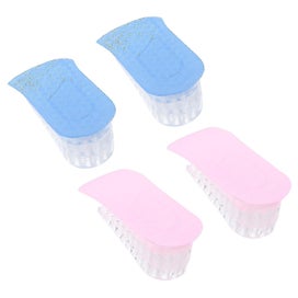 Listing 3 of 3 for 2 Pairs Height Insoles Heel Lift Inserts Invisible Adjustable Heel Lift For Wom