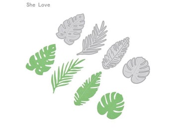 Listing 3 of 5 for Chzimade Turtle Leaves Metal Cutting Dies For DIY Scrapbooking Photo Album