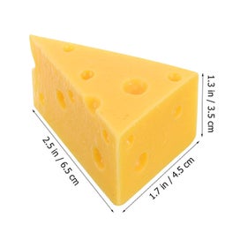 Listing 3 of 3 for Simulated Triangle Cake Cheese Model Fake Food Bakery Shop Cake Display Model C