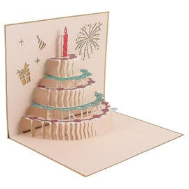 Listing 2 of 2 for Birthday Greeting Card Music Light Up Blessing Card Birthday Greeting Card