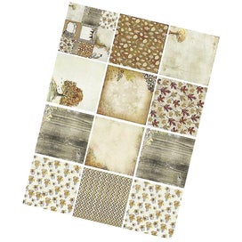 Listing 2 of 4 for 24 In 1 Scrapbook Background Paper Diy Backing Paper Pads For Album Scrapbook G