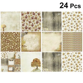 Listing 4 of 4 for 24 In 1 Scrapbook Background Paper Diy Backing Paper Pads For Album Scrapbook G