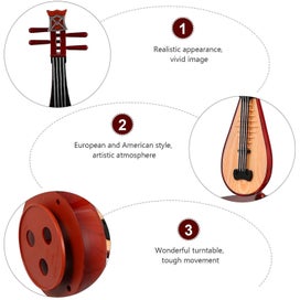 Listing 2 of 5 for Lute Music Box Household Kids Room Bedroom Decoration Adornment Music Box