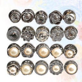 Listing 3 of 3 for 40 Pcs Snaps Leather Snap Buttons Clothe Decorative Snap Button Buttons Crafts