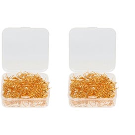 Listing 2 of 4 for 400 Pcs Earring Hooks Earring Diy Parts Earbob Jewelry Making Accessories