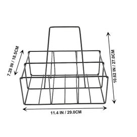 Listing 3 of 5 for Restaurant Bar Milk Bottle Beer Rack Multi slot Bottle Basket Beer Carrying Rac