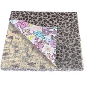 Listing 3 of 3 for 50 Pcs Floral Comforter Cotton Washcloth Floral Fabric Clothes Sewing Fabric Co