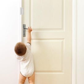 Listing 4 of 5 for Door Lock Security Child Safety Door Lock Latch Child Proof Security Lock