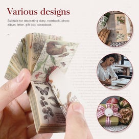 Listing 2 of 5 for 365 Sheets Of Scrapbooking Papers Vintage Papers Decorative Diy Scrapbooking Re