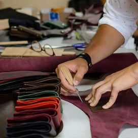 Listing 3 of 5 for 20pcs-leather Tools Kit Repair Hand Craft Leather Waxed Thread 8 Color With Se