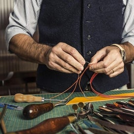 Listing 4 of 5 for 20pcs-leather Tools Kit Repair Hand Craft Leather Waxed Thread 8 Color With Se