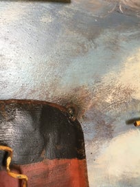 Listing 17 of 20 for 3D Ship made by Iron plate and oil panting burn-in and antique finish