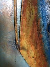 Listing 20 of 20 for 3D Ship made by Iron plate and oil panting burn-in and antique finish