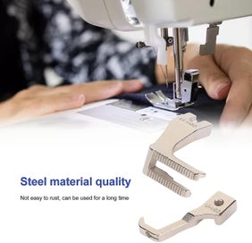 Listing 3 of 5 for Sewing Machine Presser Foot Replacement 1 Set Steel Tube Foot Cutter For Main