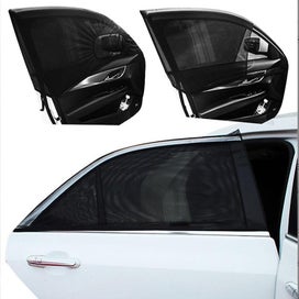 Listing 2 of 3 for 2 Pack Car Side Sun Shade Blocks Uv Rays Covers Rear Window Protects Kids B
