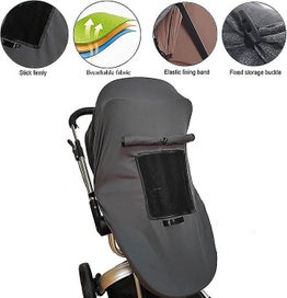 Listing 3 of 5 for Baby Stroller Sun Visor gray Baby And Toddler Sun Visor With Observation Wi