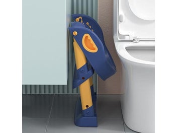 Listing 6 of 10 for Folding Baby Potty Toilet Seat Child Toilet WC Urinal For Boys Kids Adjustable