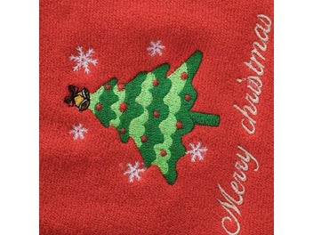 Listing 6 of 9 for Large Christmas Hand Towels For Bathroom Cotton Christmas Kitchen Towels