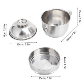 Listing 1 of 3 for Fast Food Bowl Double-Layer Lunch Box Instant Noodle Soup Cup with Lid