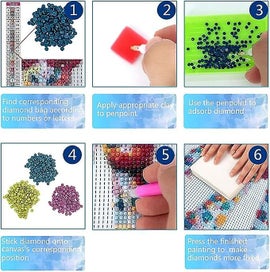 Listing 5 of 5 for Little Fox Diamond Painting For Kids 30x40cm 5d Diamond Painting Kit Cryst