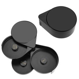 Listing 3 of 3 for Bar 3 Tier Sugar Salt Rim Lime Glass Black