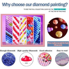 Listing 5 of 5 for Moon Diamond Art Set For Adults Beginners And Children 30 * 40cm Diy Full D