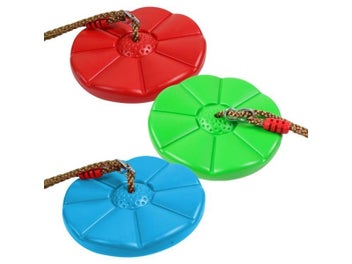 Listing 4 of 8 for Swings For Children Indoor Outdoor Toys Garden Swing Kids Hanging Seat Toys