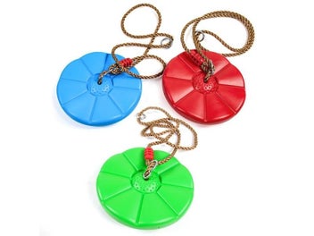 Listing 5 of 8 for Swings For Children Indoor Outdoor Toys Garden Swing Kids Hanging Seat Toys