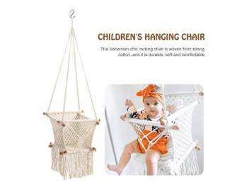 Listing 6 of 9 for High Quality Baby Hanging Nest Swing Chair Seat Hammock Chair For Infant