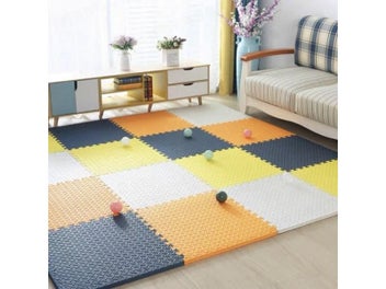 Listing 6 of 10 for 16 Pieces Thickening Baby Play Mat Splice Pad Collapsible Protecting Infants