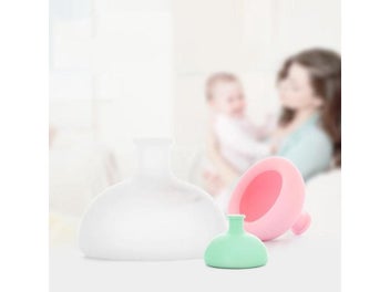 Listing 4 of 10 for Cute Rabbit Silicone Spit Cup For Back Massage Phlegm Burp